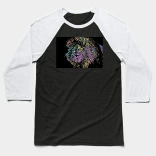 Painted Lion Baseball T-Shirt